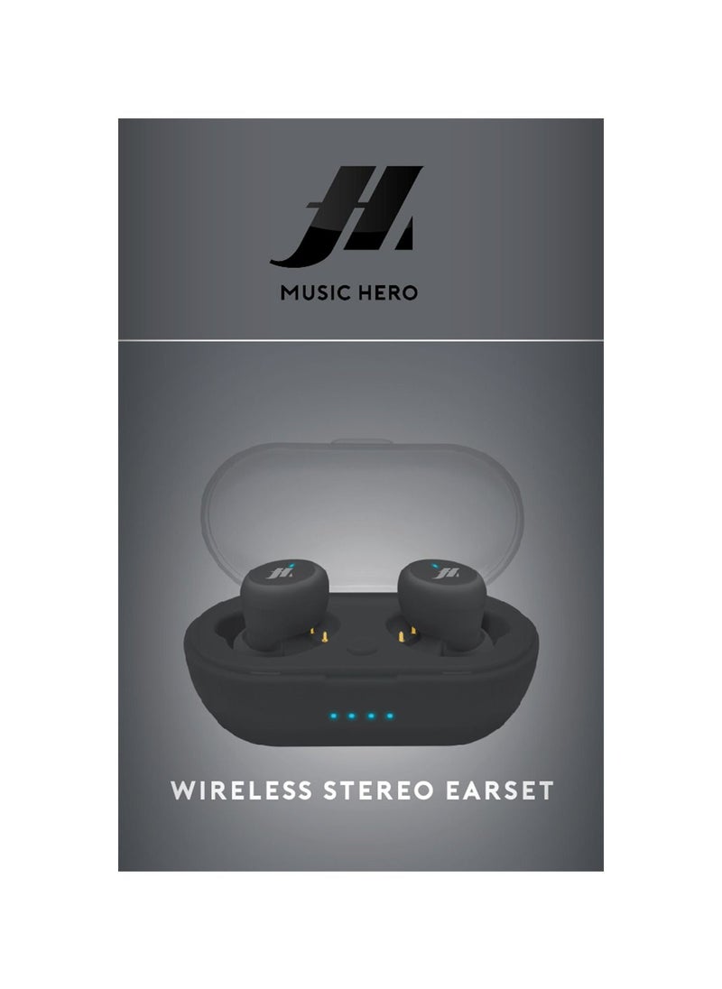 SBS TWS Earphones Bluetooth with 300mAh charging base, multifunction buttons for music and calls headphones ideal for tablets, Laptop, iPhone, Samsung, Huawei, and others