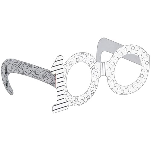 Really Good Stuff Ready-to-Decorate 100th Day Glasses - Image 2