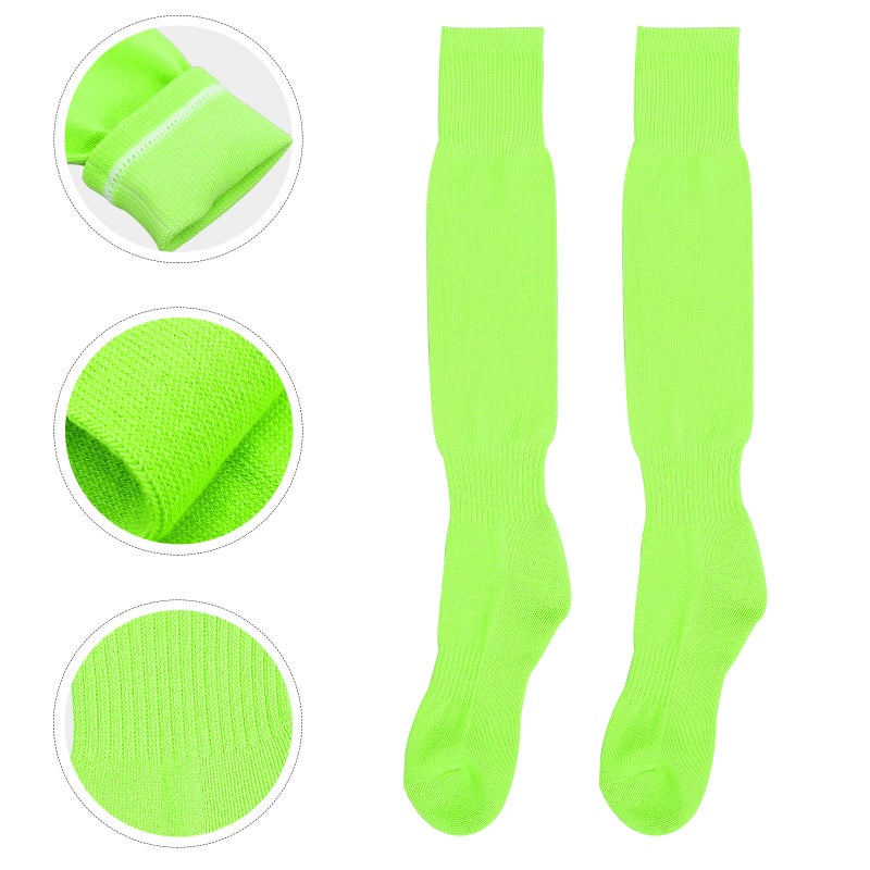 2 Pairs Football Stocking Foot Socks Sports Stocking Comfortable Stocking Sports Supplies - Image 2