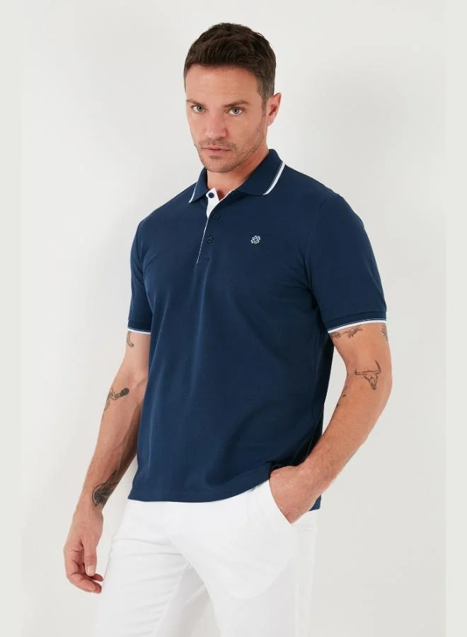 Buratti  Buratti 100% Cotton Buttoned Regular Fit Polo Collar T Shirt Men's POLO COLLAR T SHIRT 5902118 for Men | Best Price UAE