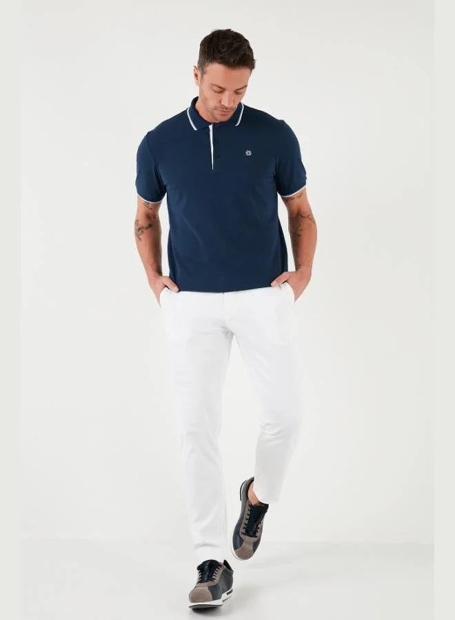 Buratti  Buratti 100% Cotton Buttoned Regular Fit Polo Collar T Shirt Men's POLO COLLAR T SHIRT 5902118 for Men | Best Price UAE