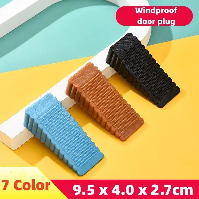 Bluejw Safe Silicone Door Stop Stoppers Block Wedge Doorstops - Heavy Duty Door Stopper for Home, Office, & Other Hardware - Anti-Collision Stops-Tools - Image 4