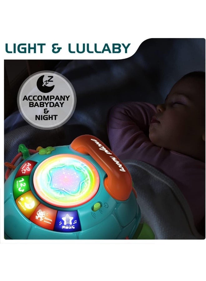 Baby Toys 6 to 12 Months, Musical Turtle Crawling Baby Toys for 12-18 Months, Early Learning Educational Toy with Light & Sound, Birthday Toy for Infant Toddler Boy Girl 7 8 9 10 11 month 1-2 Year Old - Image 4