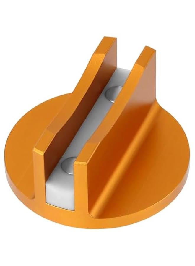 Arabest Orange Magnetic Jack Pad Pinch Weld Frame Rail Adapter, Fits Uni-Body Vehicles & Most Floor Jacks - Image 1