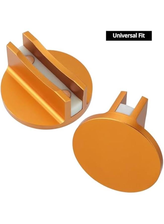 Arabest Orange Magnetic Jack Pad Pinch Weld Frame Rail Adapter, Fits Uni-Body Vehicles & Most Floor Jacks - Image 4