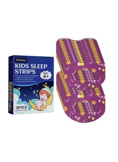 wiieey 30 Pcs Mouth Breathing Correction Patch - Sleep Closed Mouth Patch - Anti-Snoring Sticker - Non-woven Anti-snoring Patch -  Mouth Correction Sticker for Children Adult Night Sleep  - Image 1