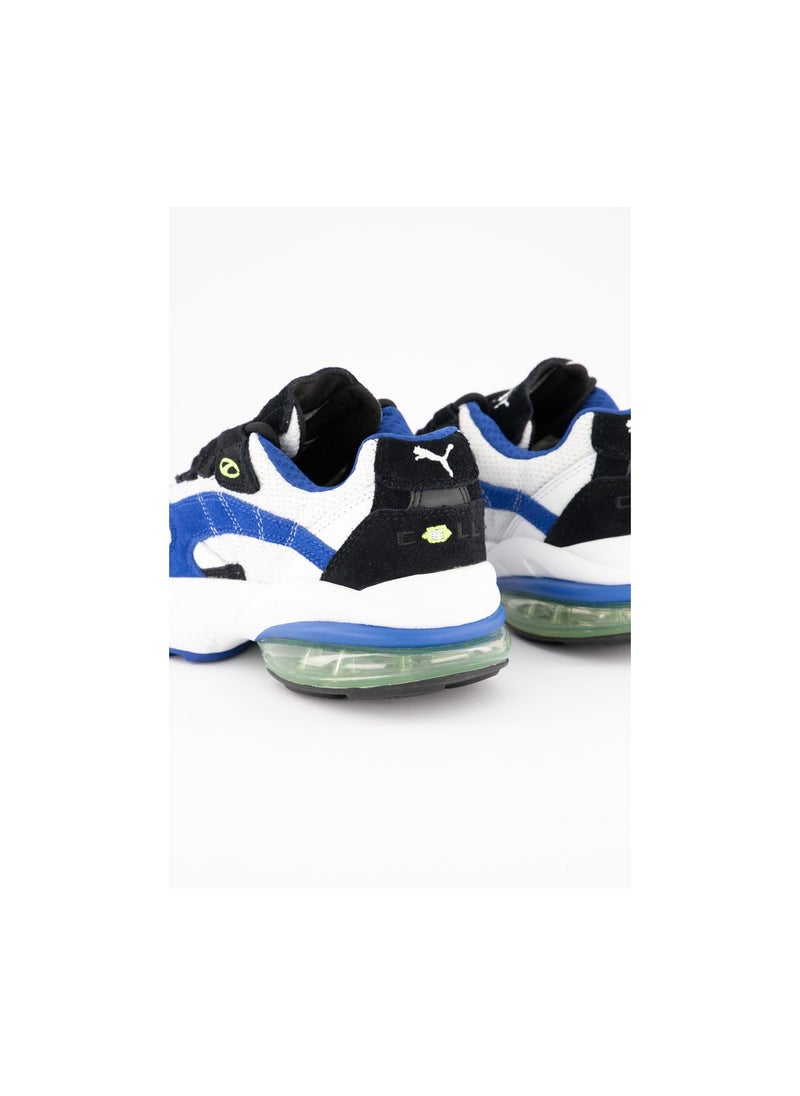 PUMA Junior Boys Cell Venom Shoes, White and Blue  - Image 2