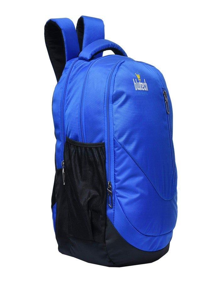 BLUTECH Pollster Blue Waterproof,Laptop College School Bag for Unisex_B2 Blue H.Black - Image 2