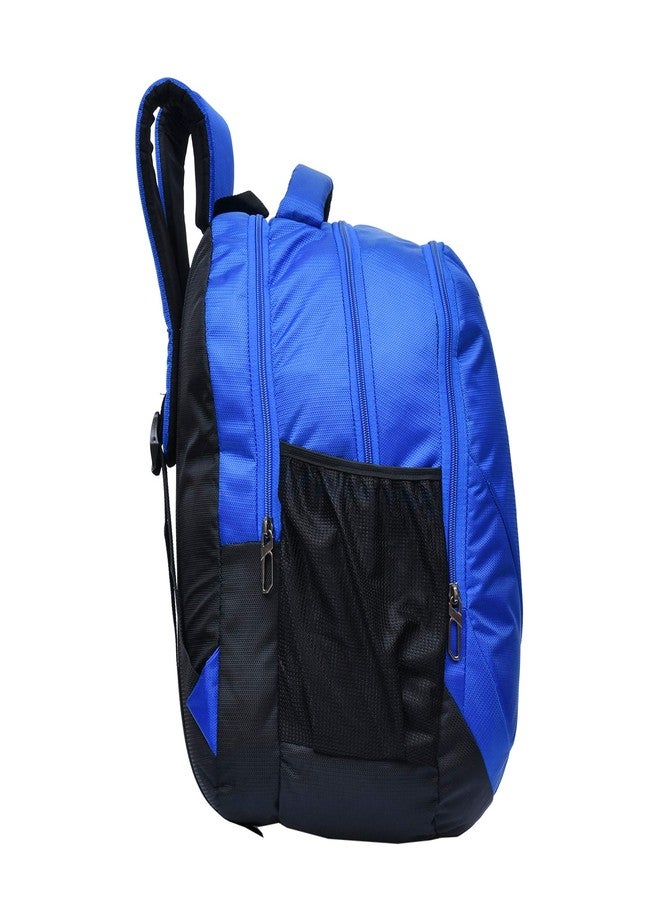 BLUTECH Pollster Blue Waterproof,Laptop College School Bag for Unisex_B2 Blue H.Black - Image 3