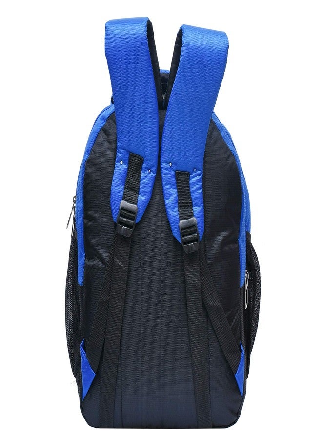 BLUTECH Pollster Blue Waterproof,Laptop College School Bag for Unisex_B2 Blue H.Black - Image 4