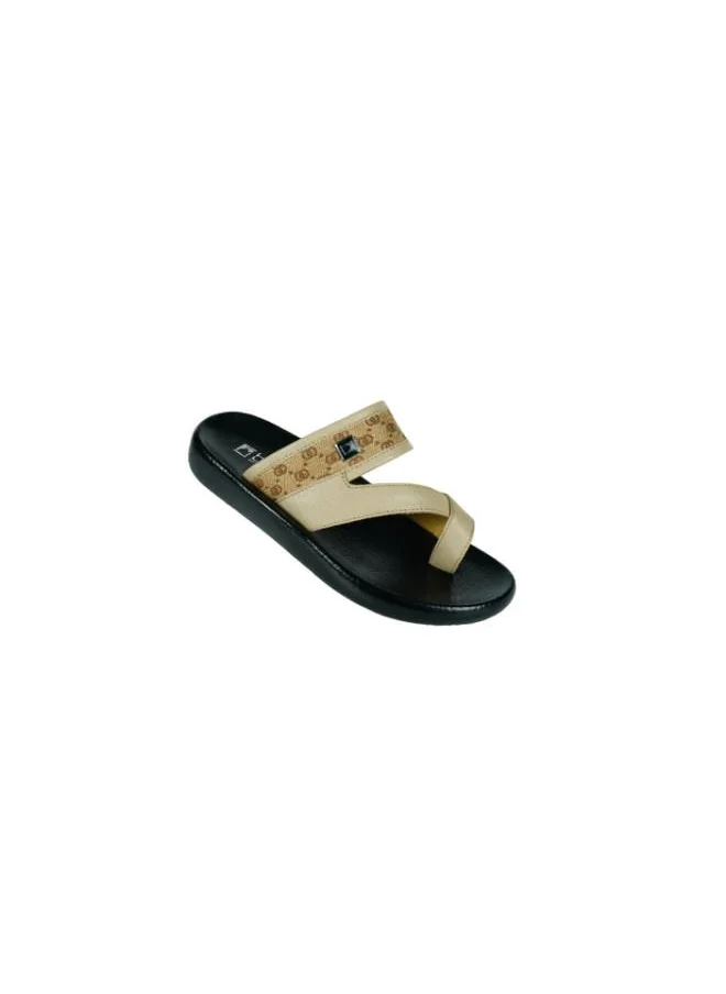 barjeel uno 008-3582 Barjeel Uno Boys Arabic Sandals B-63014 Beige