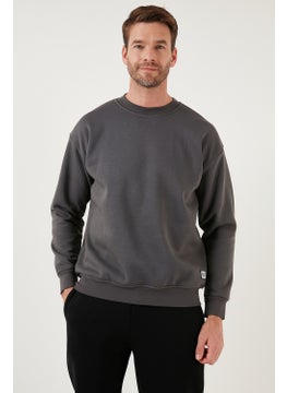 Buratti Regular Fit Crew Neck Cotton Fuzzy Soft Lined Sweat Men's Sweat 5905255  - Image 3