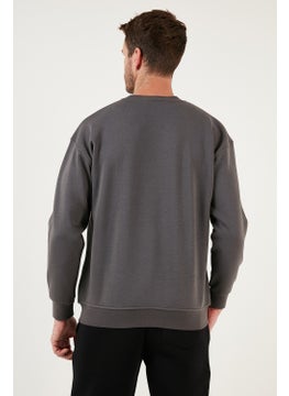 Buratti Regular Fit Crew Neck Cotton Fuzzy Soft Lined Sweat Men's Sweat 5905255  - Image 5