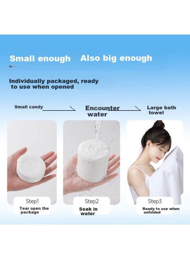 Badigao Disposable Travel Towel Individually Packaged Disposable Towel Compressed Thickened Oversized Travel Hotel Supplies