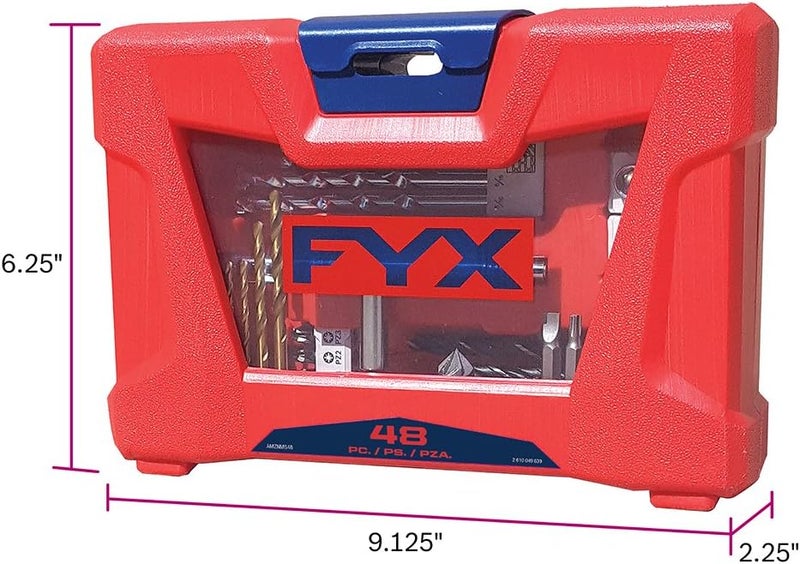 FYX Ultimate Household Drill and Drive Mixed Set (48 pcs) - Image 2