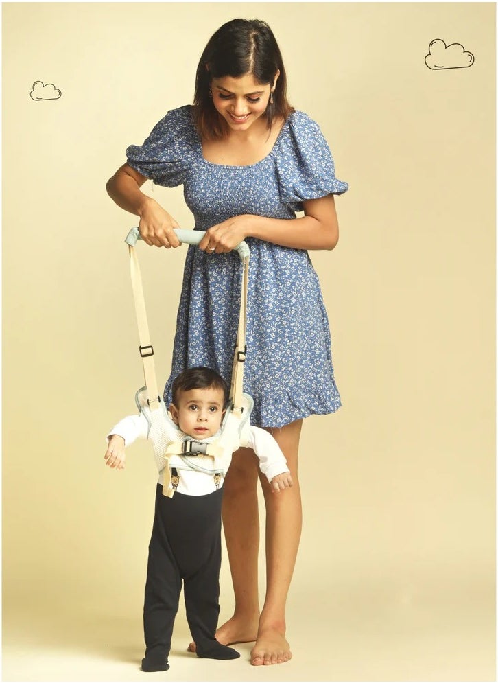 بولكاتوتس حزام مساعد المشي للأطفال الصغار من Polka Tots - رمادي  - Image 3