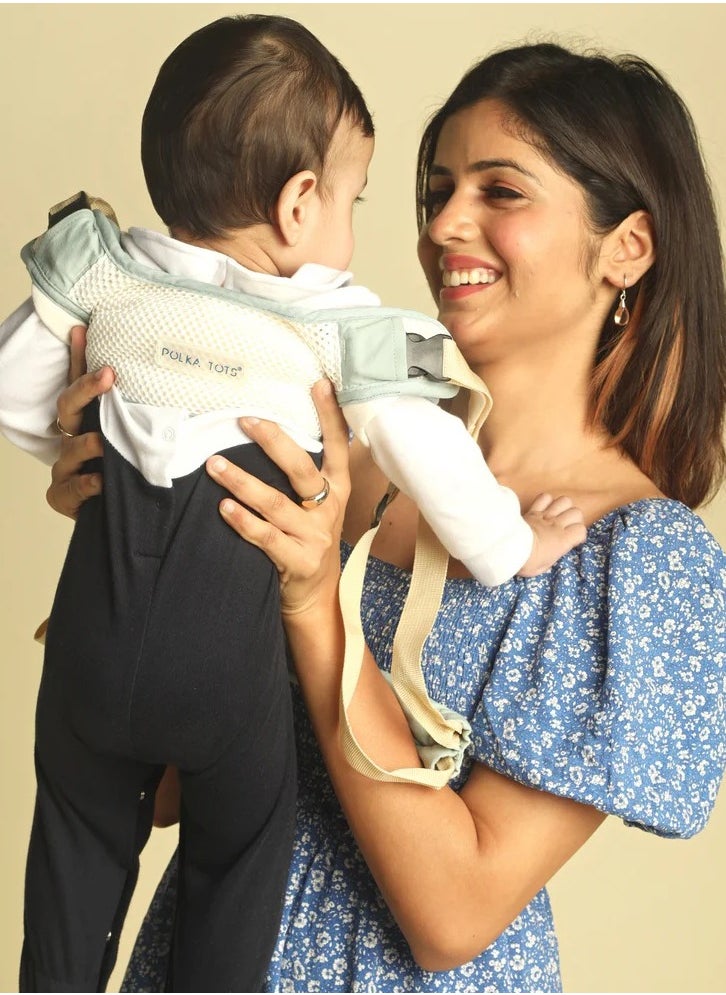 بولكاتوتس حزام مساعد المشي للأطفال الصغار من Polka Tots - رمادي  - Image 5
