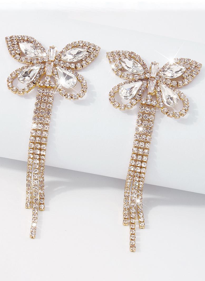 لطيف اللون الصامد تباين اللون قوس مجوهرات ذهبي - Image 5