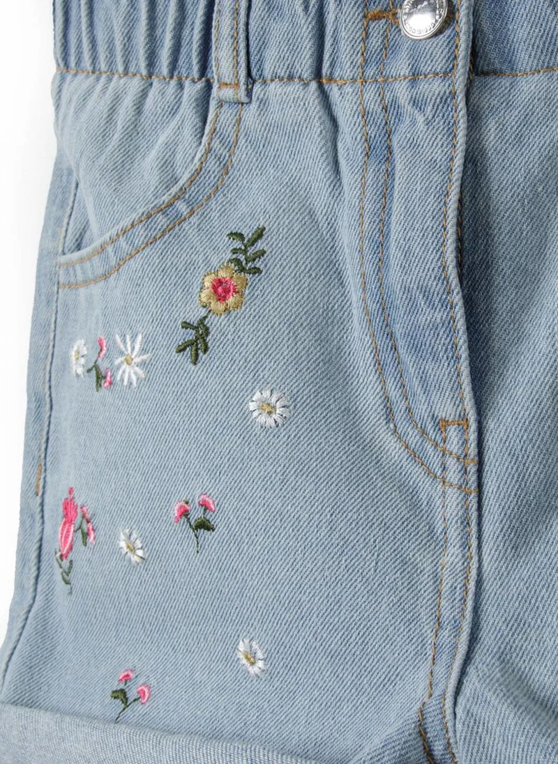 MINOTI Girls Denim Shorts