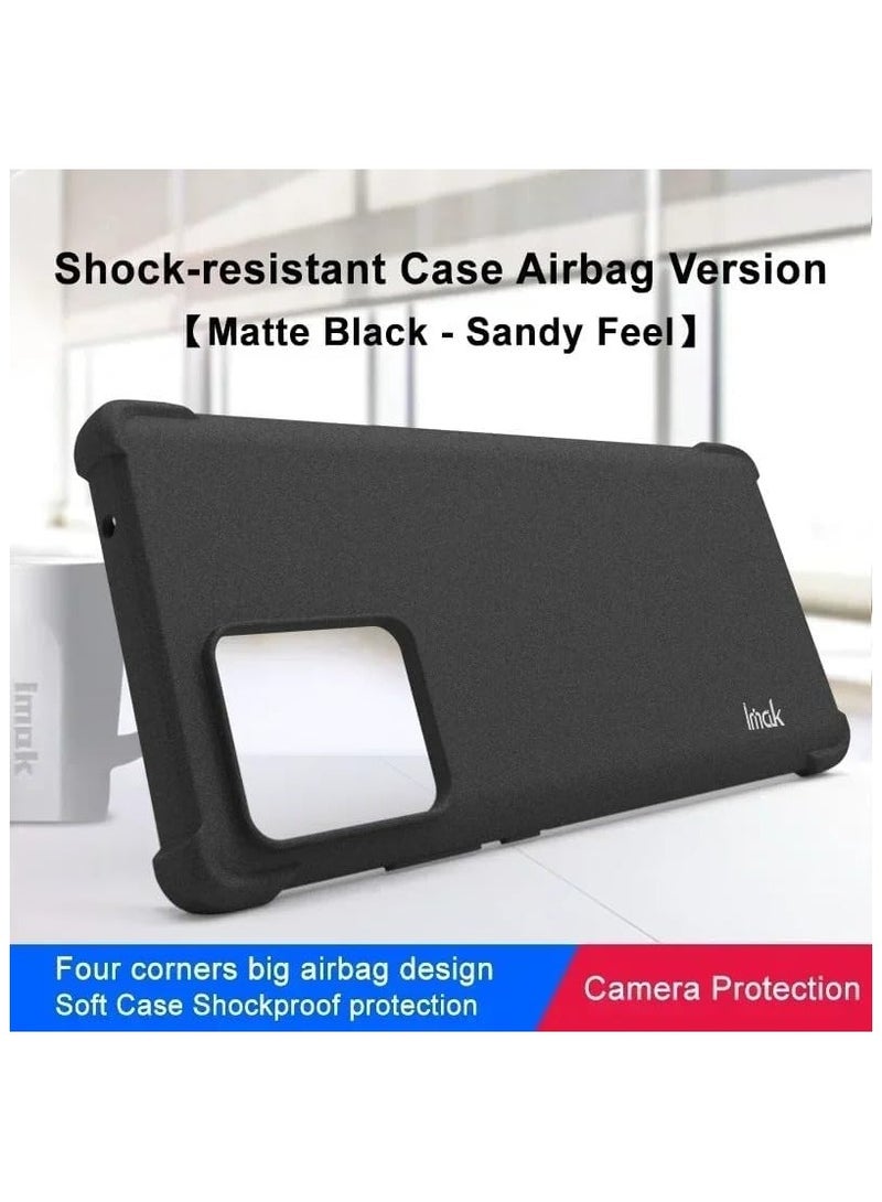 general Motorola Edge 50 Ultra 5G, Four Corners Airbag Protection Matte Silicone Flexible TPU Cover Screen and Camera Protection Shockproof Protective Cover - Image 2