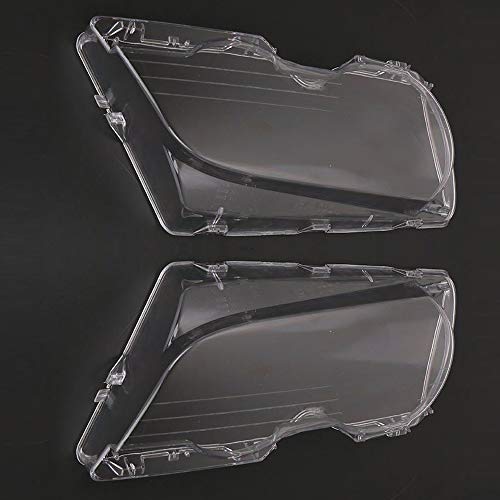 Carrfan Headlight Lens Cover, 1 Pair Left and Right Side Car Headlight Headlamp Lense Clear Lens Cover Replacemnt for BMW E46 2DR M3 325Ci 01-06 Base Coupe 2 Door 1999-2003 - Image 4