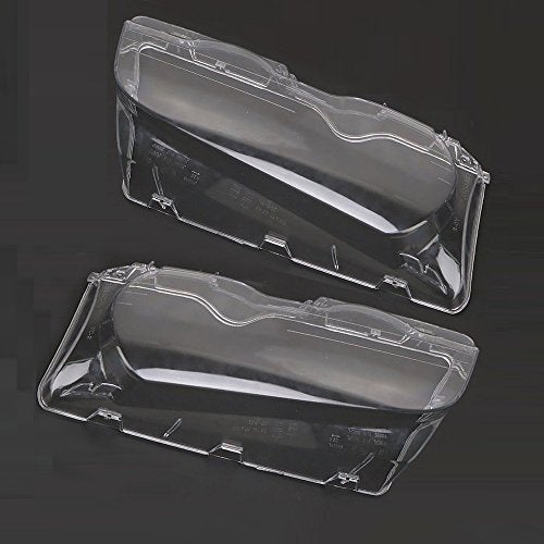 Carrfan Headlight Lens Cover, 1 Pair Left and Right Side Car Headlight Headlamp Lense Clear Lens Cover Replacemnt for BMW E46 2DR M3 325Ci 01-06 Base Coupe 2 Door 1999-2003 - Image 1