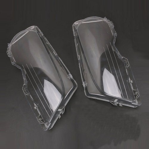 Carrfan Headlight Lens Cover, 1 Pair Left and Right Side Car Headlight Headlamp Lense Clear Lens Cover Replacemnt for BMW E46 2DR M3 325Ci 01-06 Base Coupe 2 Door 1999-2003 - Image 2