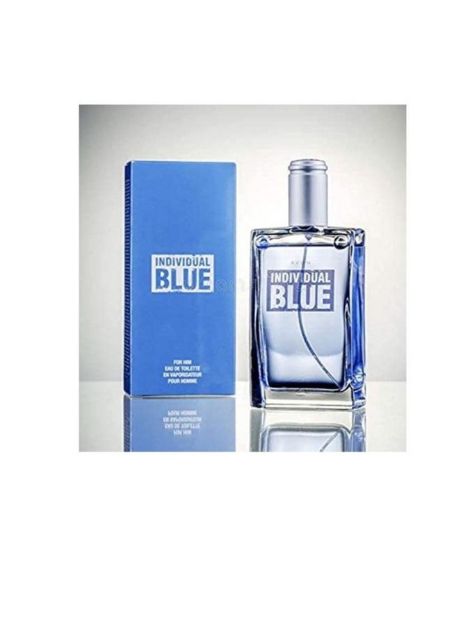 Avon Individual Blue Eau de Toilette for Men - 100 ml - Image 2