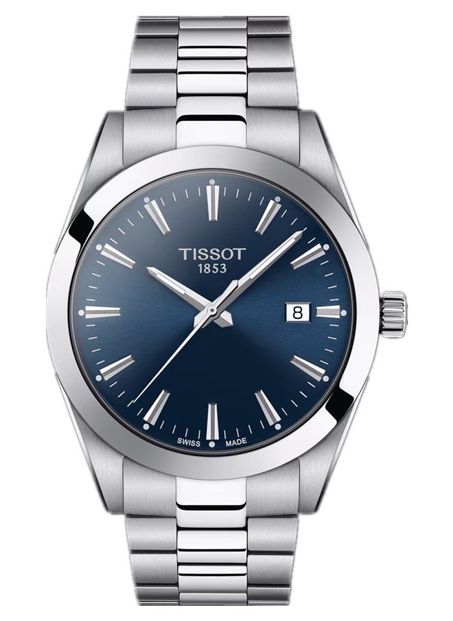 TISSOT - TISSOT Gentleman Men's Swiss Quartz Watch 40mm T127.410.11.041.00 - Image 1