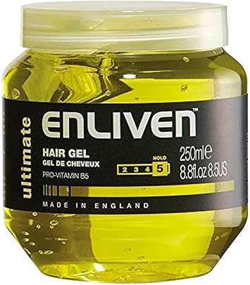 ENLIVEN جل الشعر الأصفر النهائي من إنلايفن 250 مل عبوة واحدة - Image 1