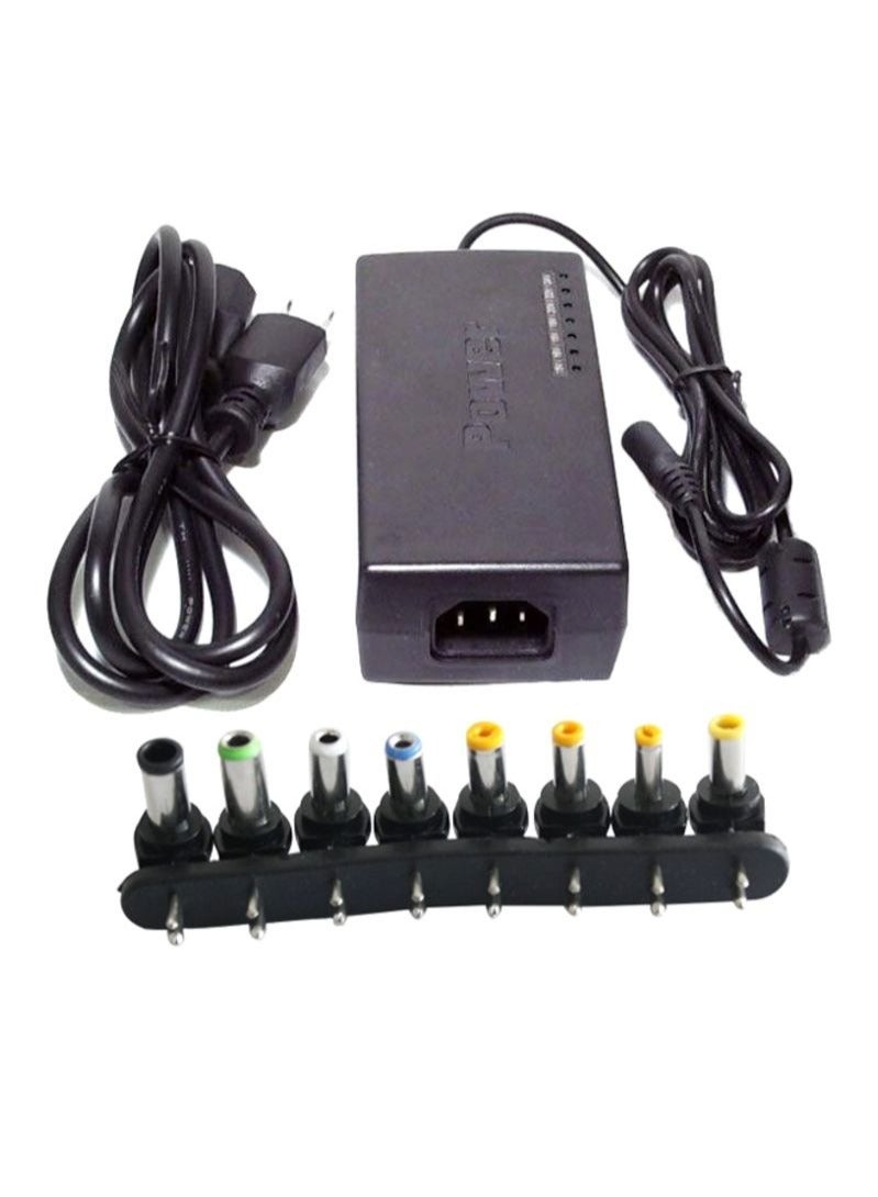 Universal Notebook Power Adapter Black - Image 1