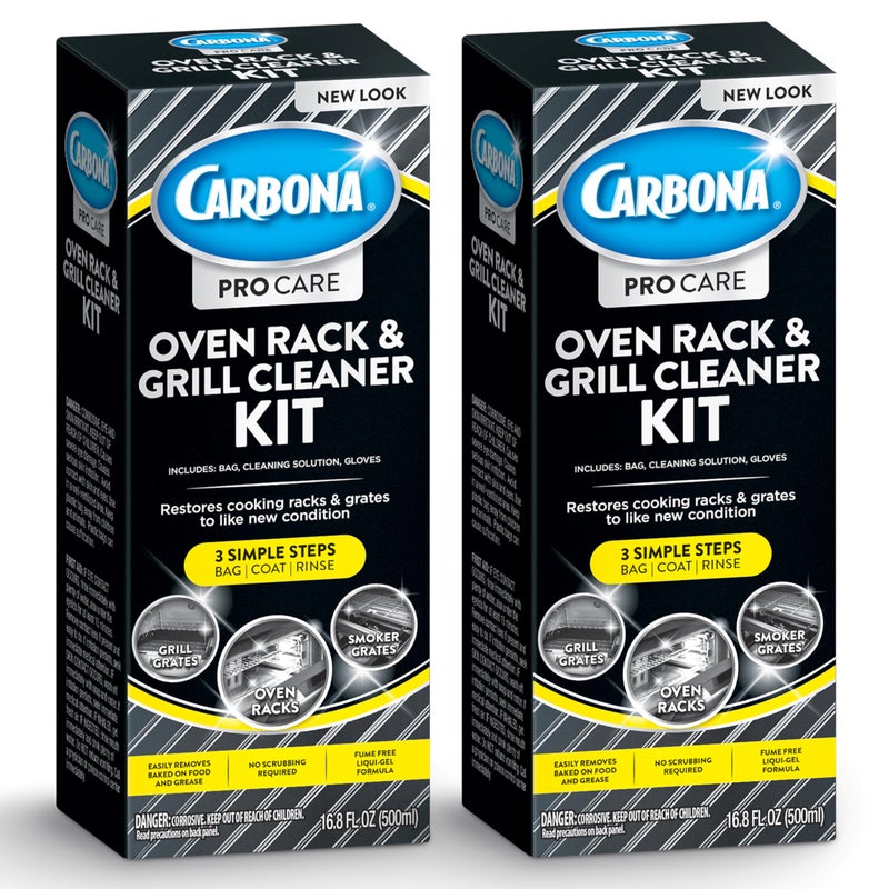 Carbona Oven Rack & Grill Cleaner | Eliminates Thick Grease & Build-Up | Griddle & BBQ Cleaning Solution | 16.8 Fl Oz, 1 Pack - Image 1