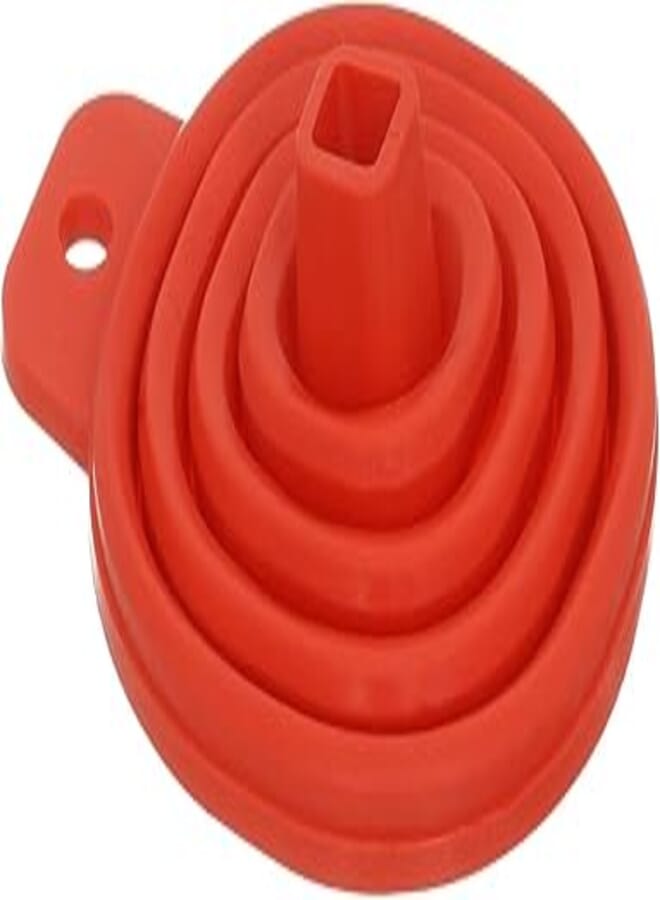 Qingfeng - Silicon Funnel 8x9 cm, Red