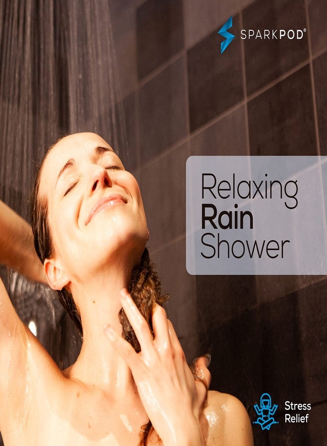 SparkPod Square Rain Shower Head with Extension Arm - Height Adjustable Shower Head with High Pressure Performance - Easy 1-Minute Installation (8" Square, Elegant Brushed Nickel) - Image 4