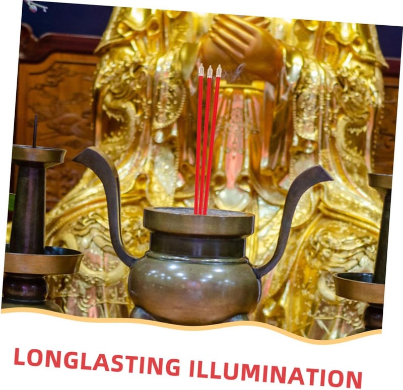 9pcs Electric Incense Burner Parts Set with LED Censer, Plug-in Electric Burner Accessories for Flameless Incense Sticks, 22cm Home Fragrance Holder for Yoga Spa Aromatherapy - Image 2