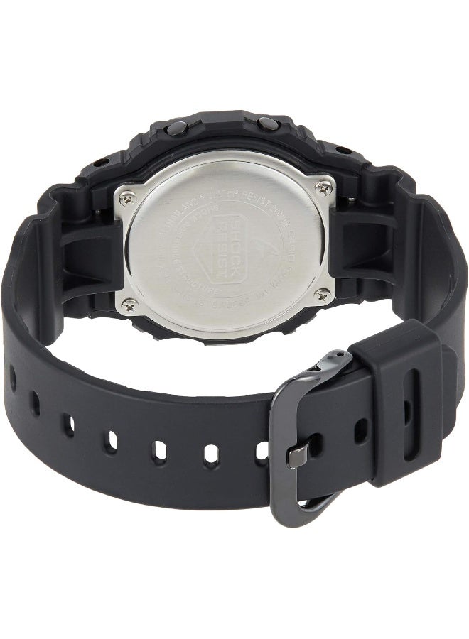 Casio Men's Quartz Watch with Digital Display and Resin Band DW-5600MS-1DR - Image 2