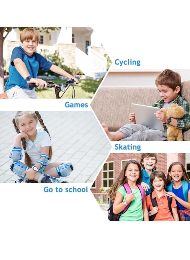 Kids Analog Watch for Boys Girls Children Teens 5-18 Years Old Learning Time and Easy to Read Minimalist Color Matching Wrist Watch with Soft Band 5ATM Waterproof  - Image 4