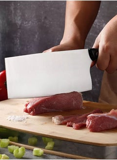 AGD 5-Piece Kitchen Knife Set With Stand YG-603 Silver/Black  - Image 4
