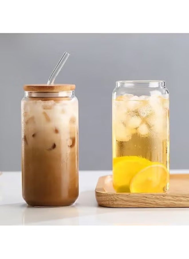 Generic - Chalimoh glass cans cup-Clear - Image 1