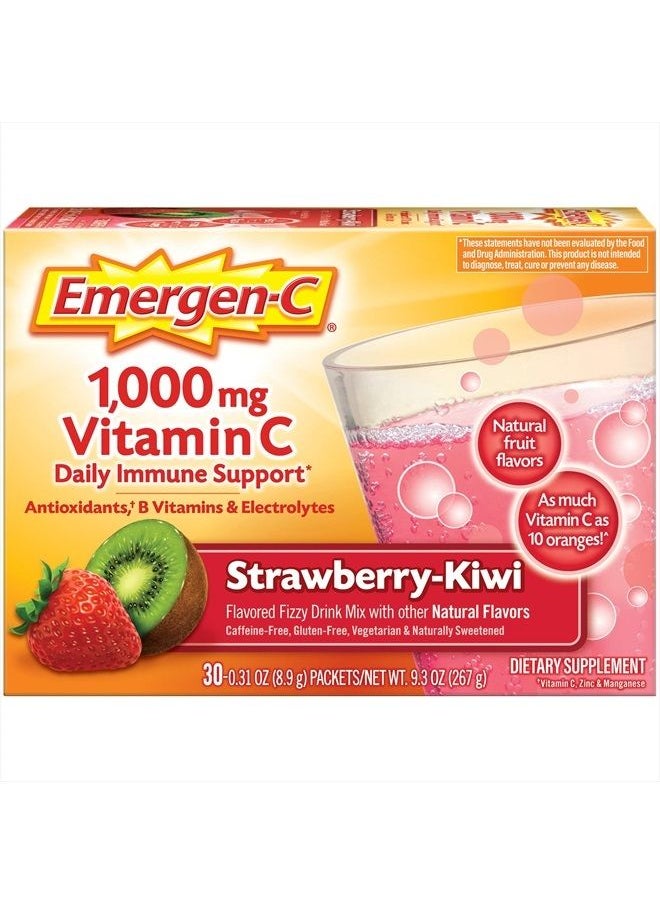 Emergen-C 1000mg Vitamin C Powder - 30 Count  - Image 1