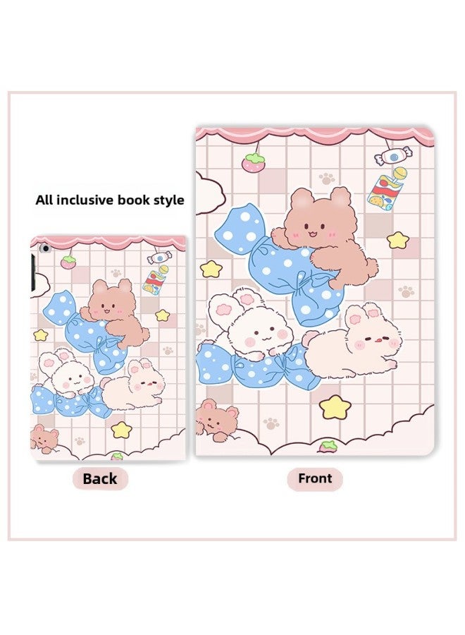 Suitable For Xiaomi Tablet 6Pro Protective Cover For Xiaomi Tablet 5pro Computer 8 Inch 10.1 Full Coverage 12.4 Inch Soft Case-Color:Candy Bear-Applicable Model:Pen Slot Millet Tablet 6/6Pro11 Inch