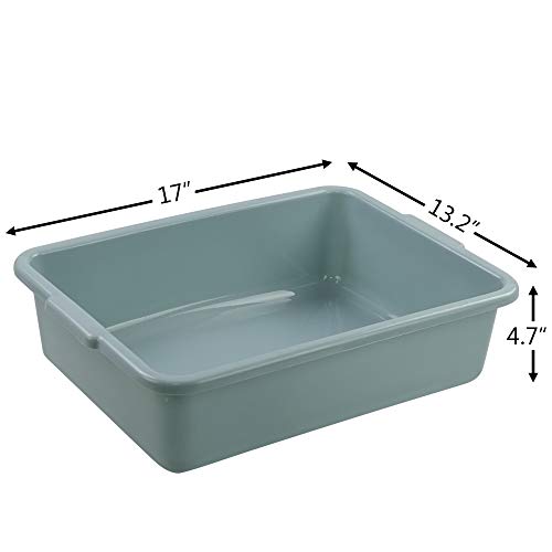 Ucake 13 L Utility Bus Box, Commercial Bus Tubs, Green, 4 Packs - Image 2