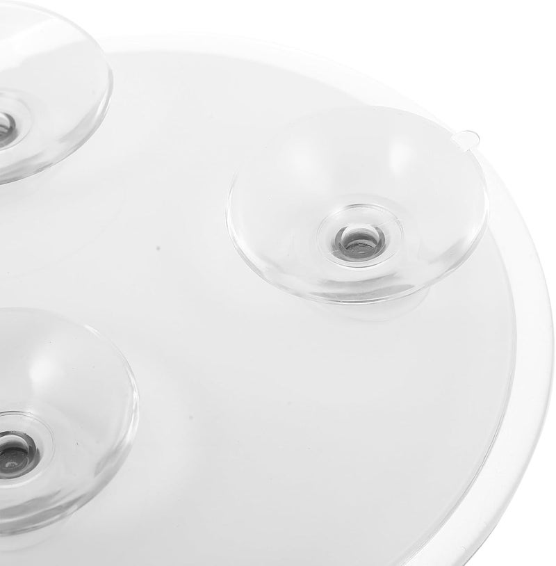 FAVOMOTO Magnifying Makeup Mirror with 3 Suction Cups 6.4-inch 10x Magnification Cosmetic Vanity Mirror Portable White Single-Sided for Bathroom and Travel Use - Image 3