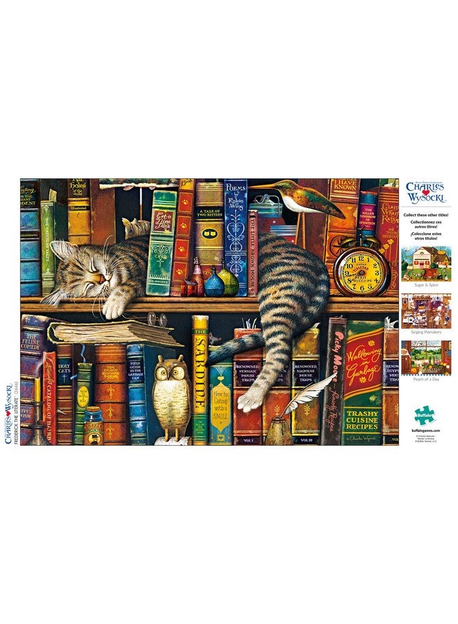 بافلو جايمز ألعاب الجاموس - تشارلز ويسوكي - فريدريك المتعلم - أحجية الصور المقطوعة الكبيرة المكونة من 300 قطعة - Image 5