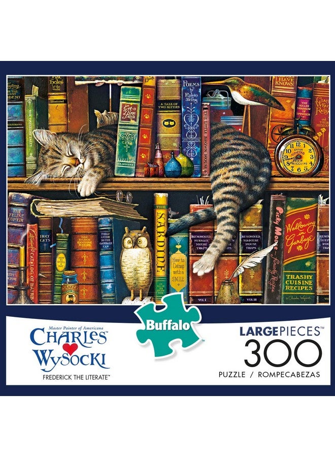 بافلو جايمز ألعاب الجاموس - تشارلز ويسوكي - فريدريك المتعلم - أحجية الصور المقطوعة الكبيرة المكونة من 300 قطعة - Image 2