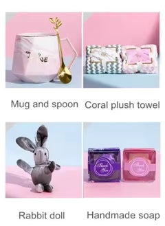 bbet Ramadan Gifts Basket for Women,Birthday Gifts for Women,Spa Gift Set for Women Mom Sister Girls Ladies  - Image 4