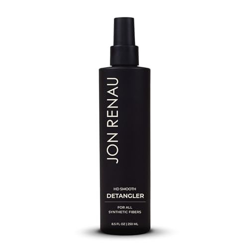 Jon Renau HD Smooth Detangler, Leave In Detangler Spray for Synthetic Wigs and Hair Extensions, Frizz Reducing Detangling Spray for Synthetic Hair, Wig Care Products, 8.5 oz - Image 1