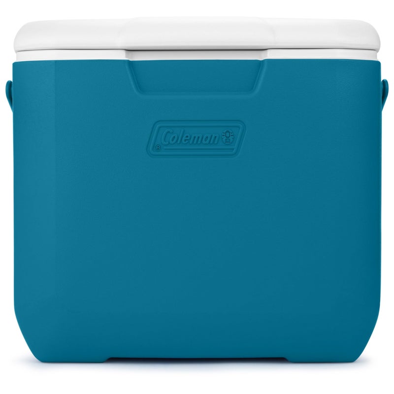 Coleman Chiller 30qt Insulated Portable Cooler with Ice Retention Large Carry Handle Made in USA Great for Camping Tailgating Parties Sports Concerts More - Image 2