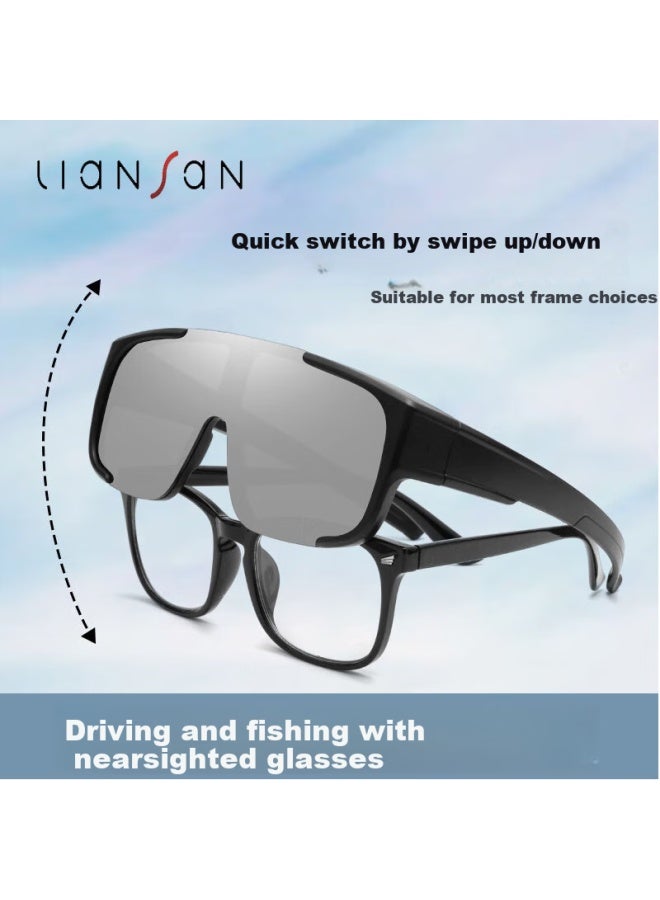 Fall in love Love Cycling Sunglasses Men And Women Bicycle Windproof Sand Outdoor Mountaineering Outdoor Driving Myopia Glasses - Image 1