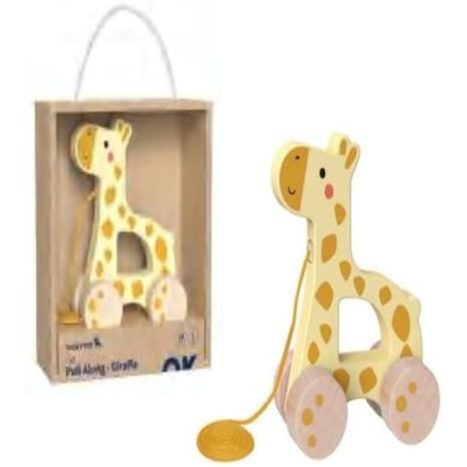 TOOKYTOYS PULL ALONG - GIRAFFE - Image 4